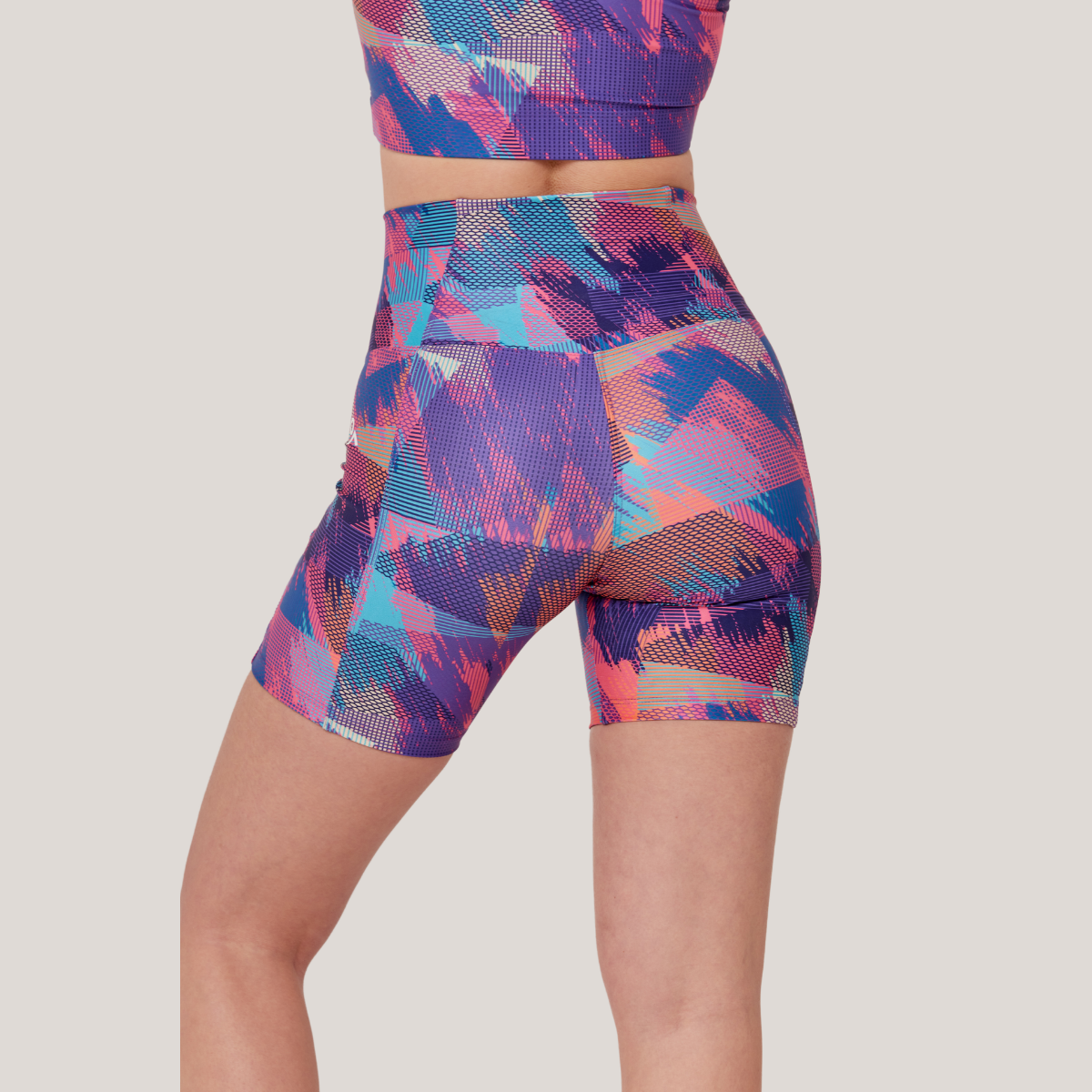 SHORT BIKER PRINT