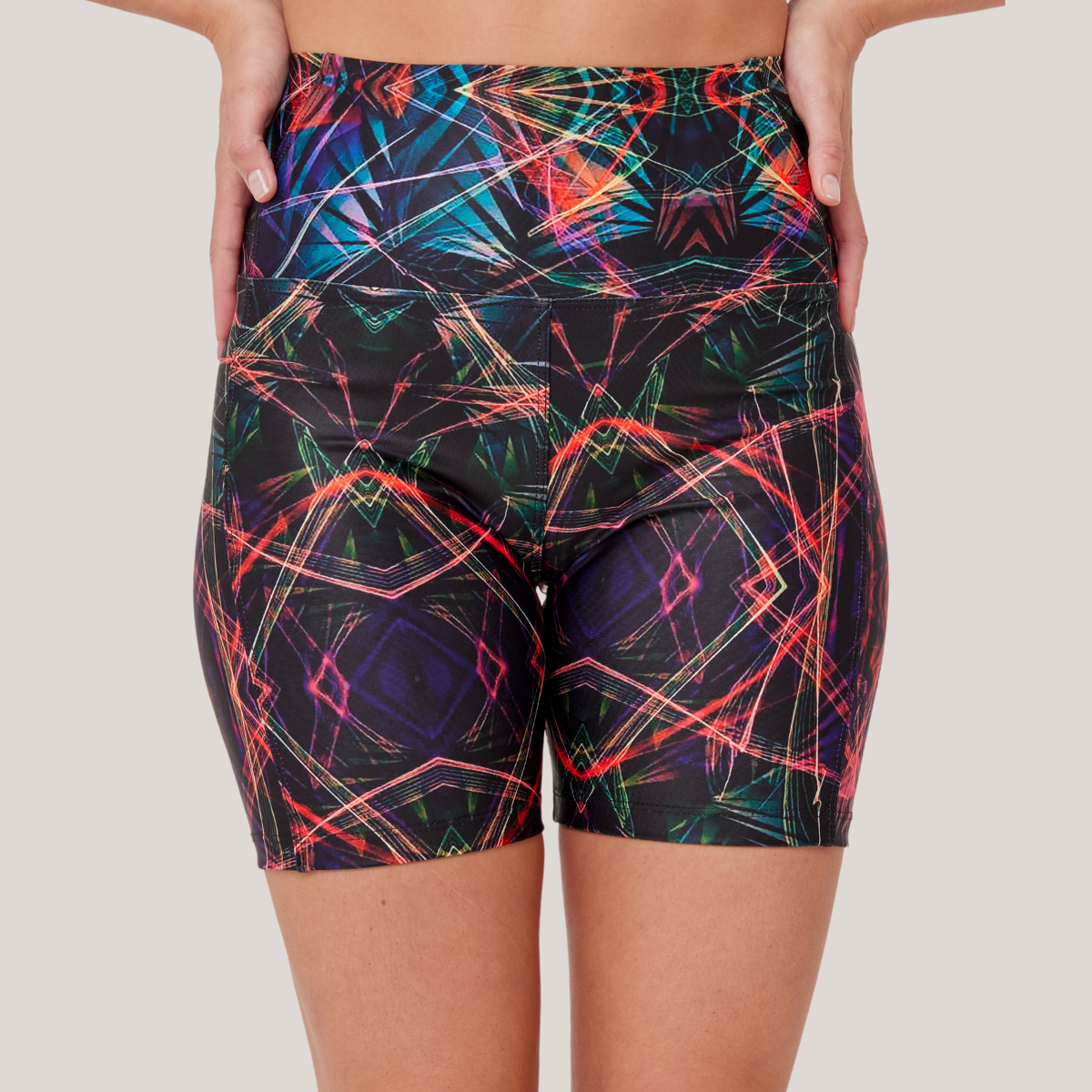 SHORT BIKER PRINT