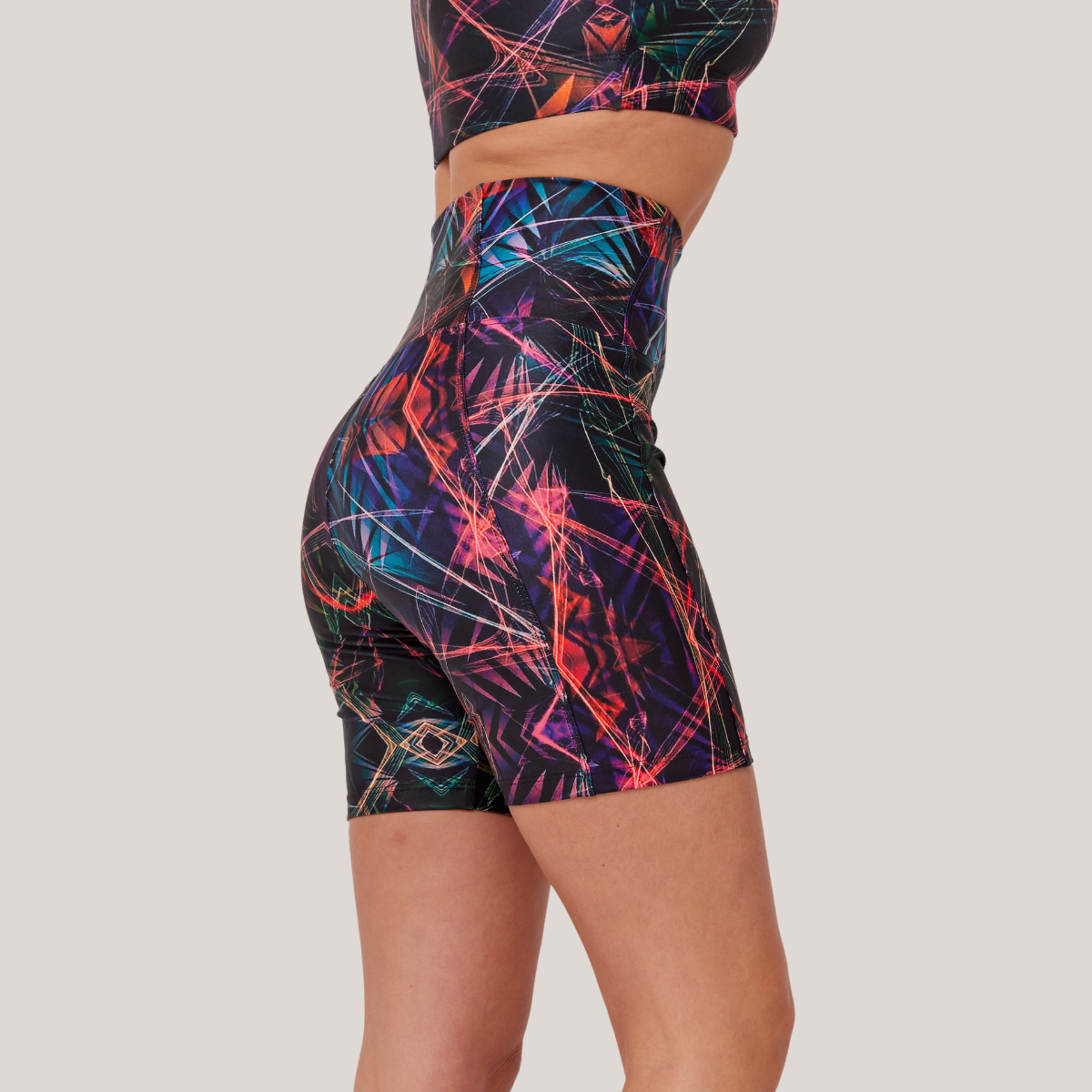 SHORT BIKER PRINT