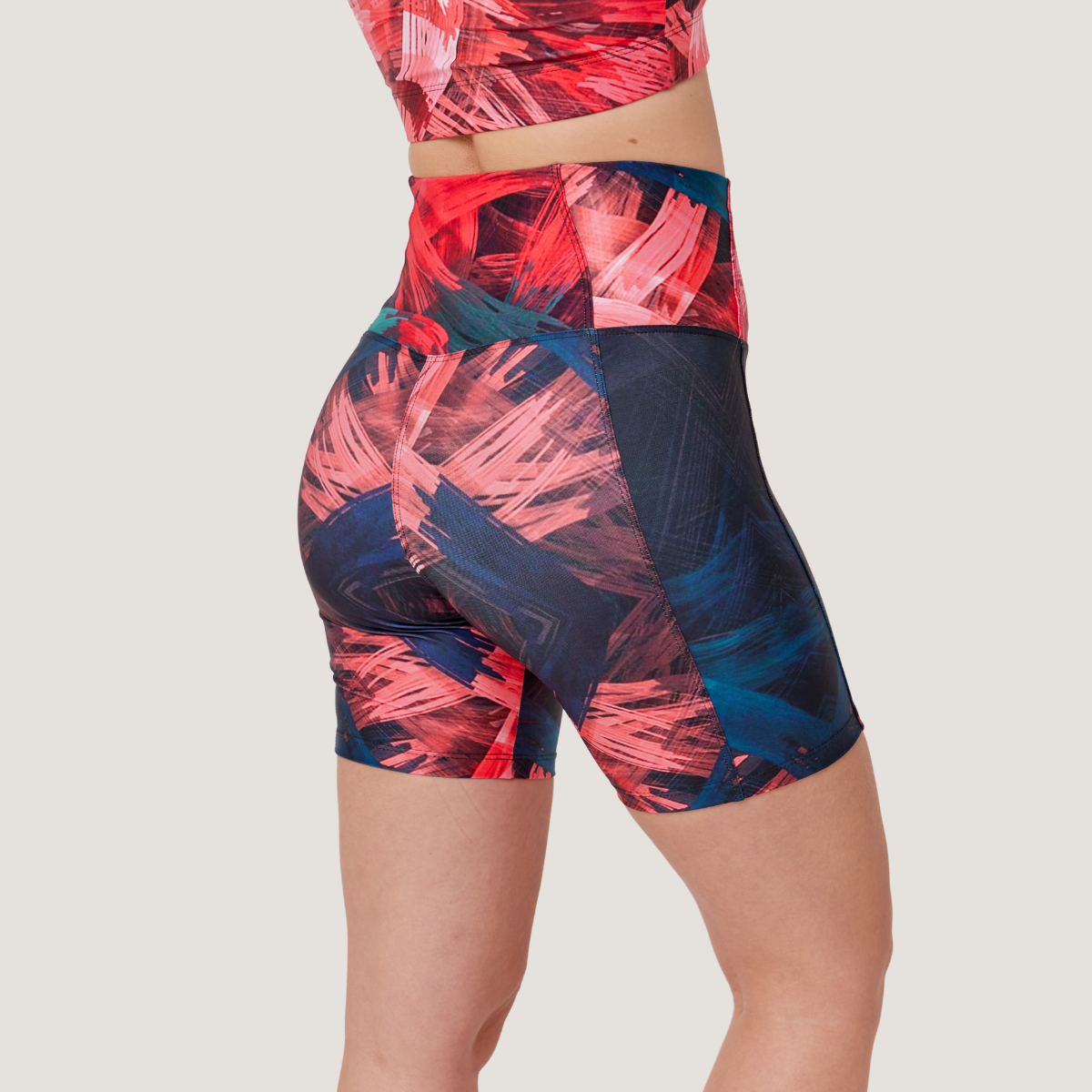 SHORT BIKER PRINT